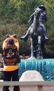 Buffalo Soldier Cavalry Monument